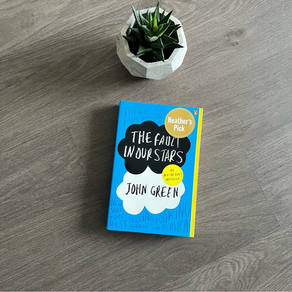 John Green's “The Fault in Our Stars” Paperback Novel